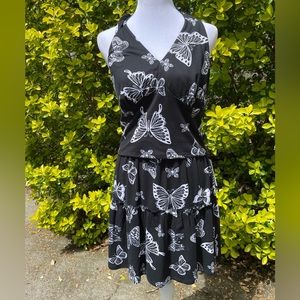 🥳 5/$12 Beachwear/poolside: 2 piece outfit, Top Sz L11/13, Skirt M7/9